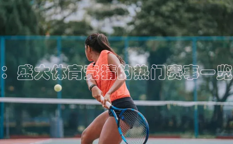 欧陆娱乐福石控股：盛大体育竞猜的热门赛事一览